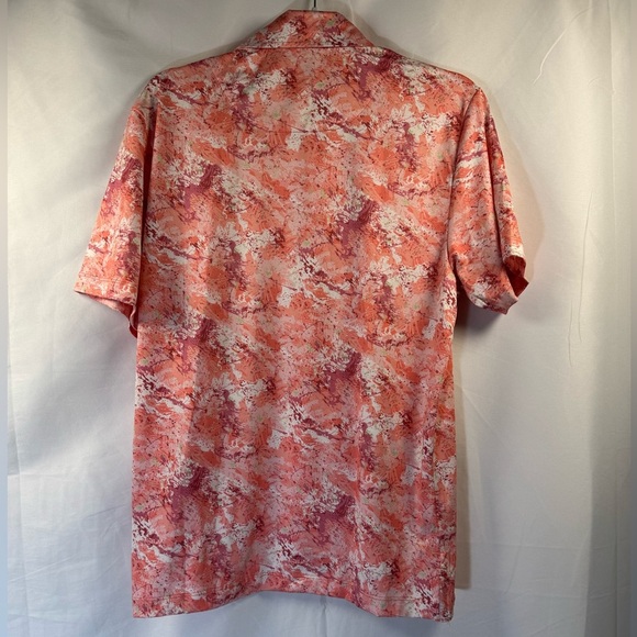 Con.Struct Men's Quick Dry Performance Multi-Color Patterned Polo M - Picture 3 of 10